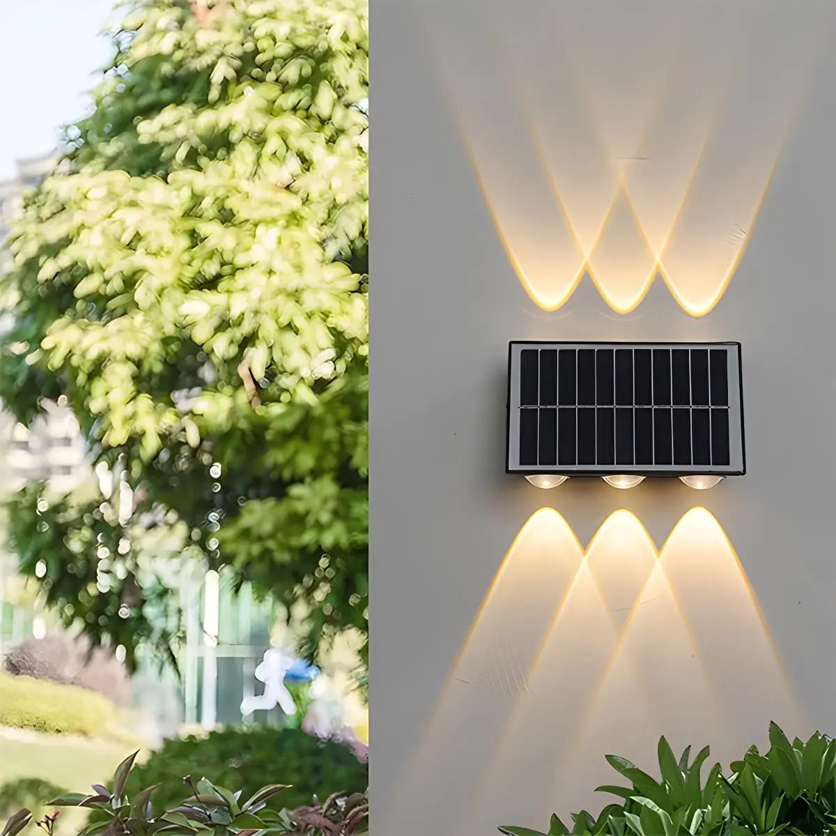 Solar Outdoor Waterproof Wall Lamp