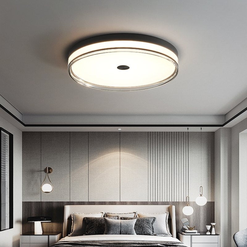 Antizer Acrylic Round LED Ceiling Lamp for Bedroom