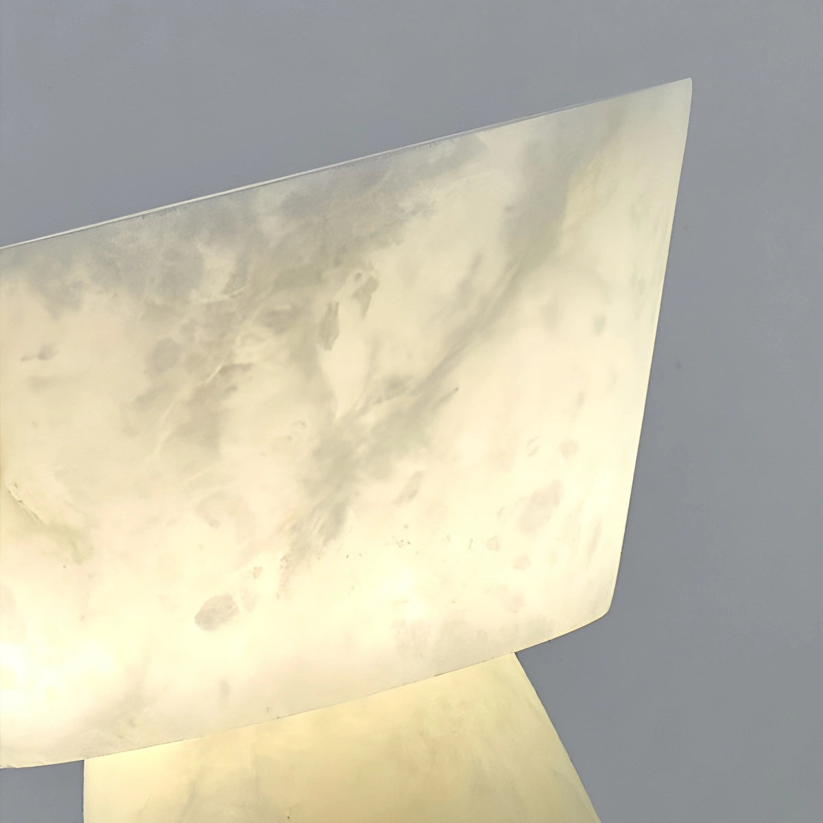 Antizer Spanish Spanish Alabaster Mushroom Head Table Lamp