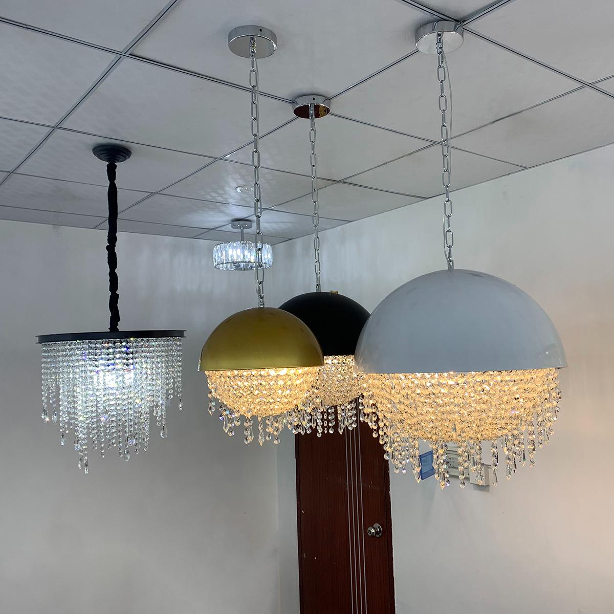 Spherical Crystal Chandelier