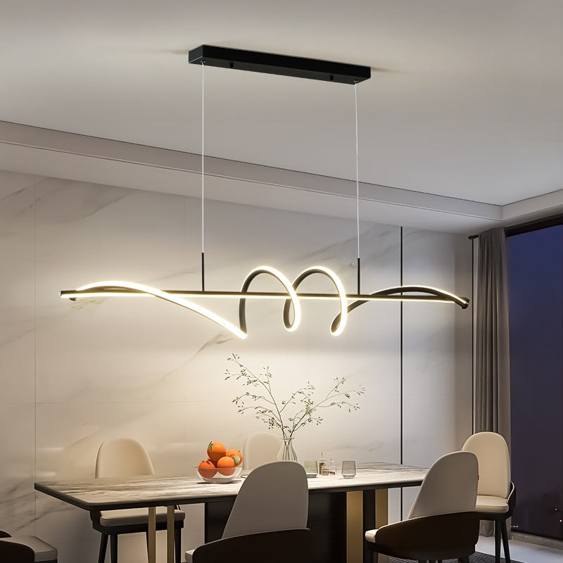 Wave Linear Chandelier