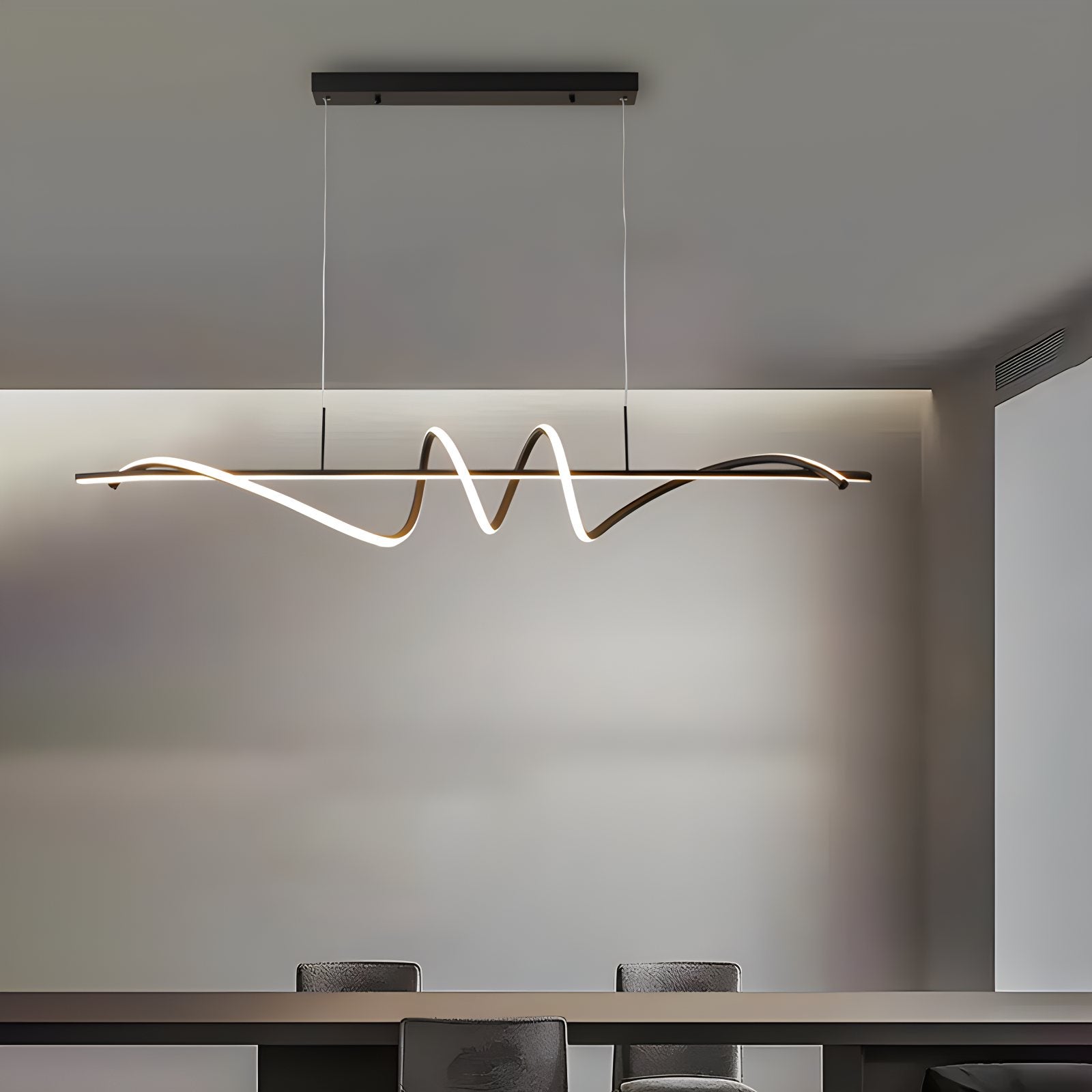 Wave Linear Chandelier