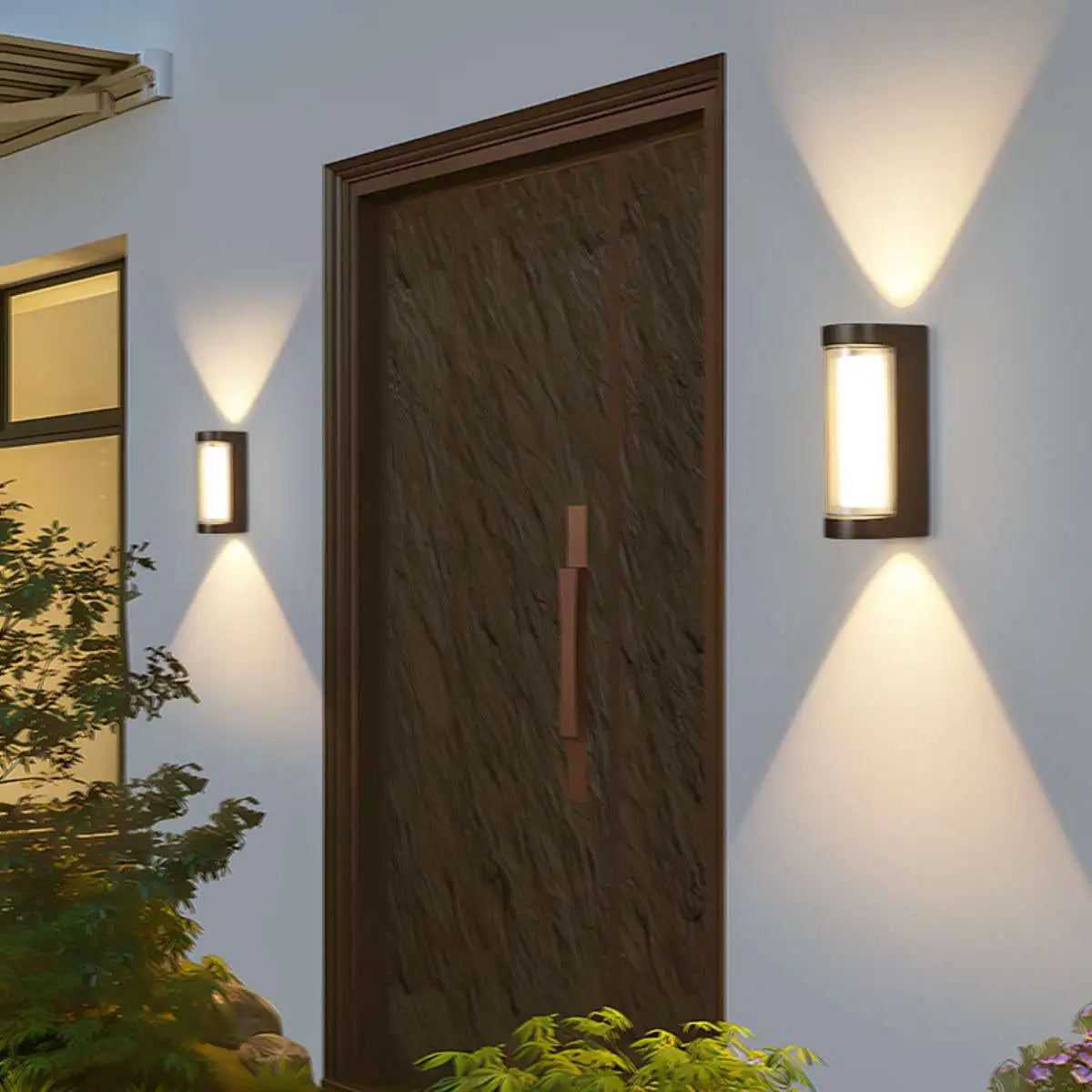 Cylinder & Square Column Outdoor Waterproof Wall Lamp