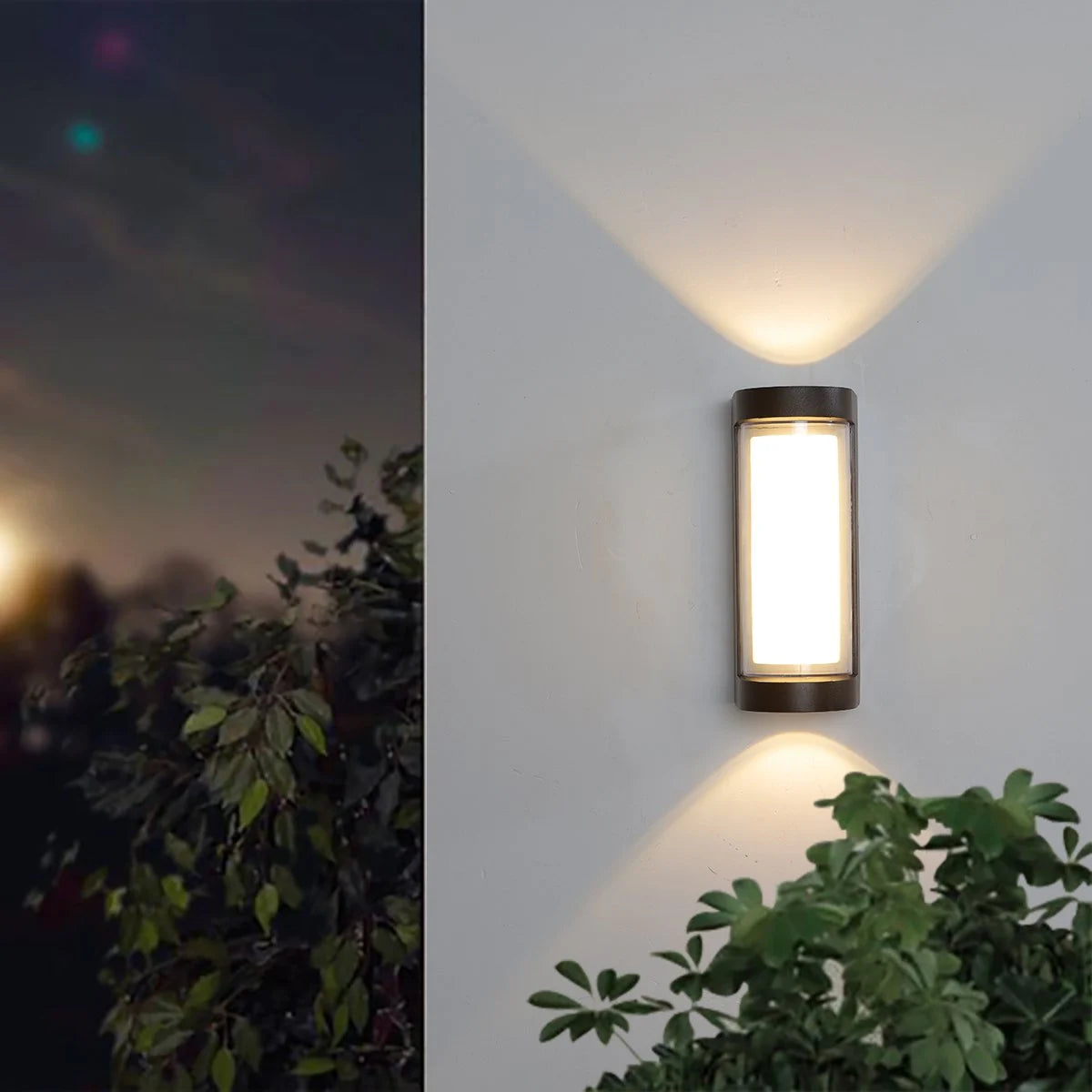 Cylinder & Square Column Outdoor Waterproof Wall Lamp