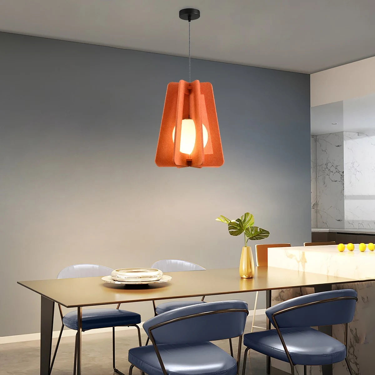 Antizer Square Pavilion Acoustic Pendant Light