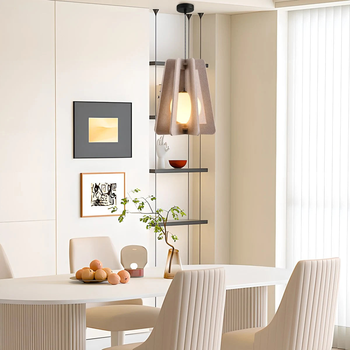 Antizer Square Pavilion Acoustic Pendant Light