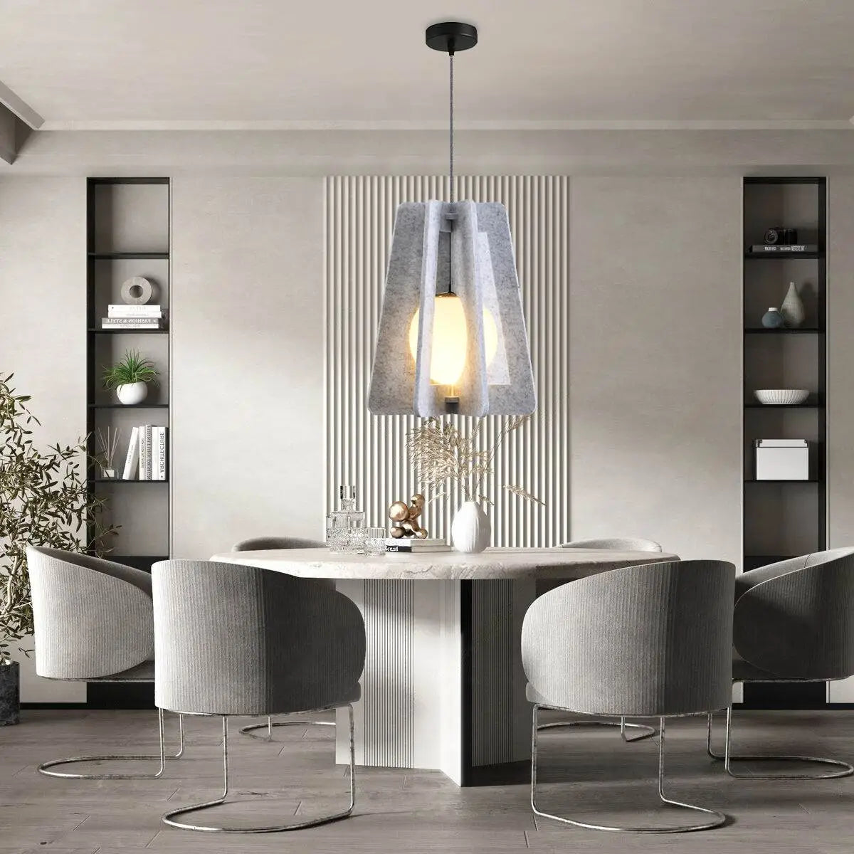 Antizer Square Pavilion Acoustic Pendant Light