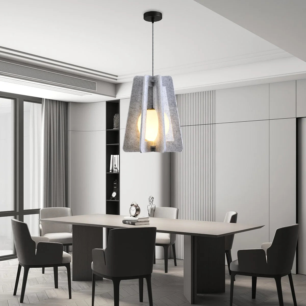 Antizer Square Pavilion Acoustic Pendant Light