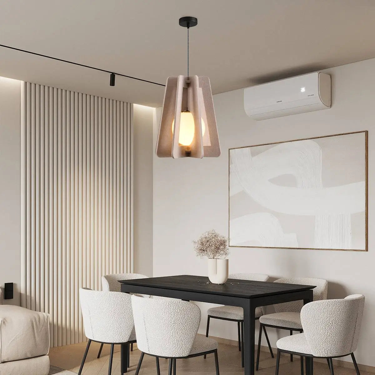 Antizer Square Pavilion Acoustic Pendant Light