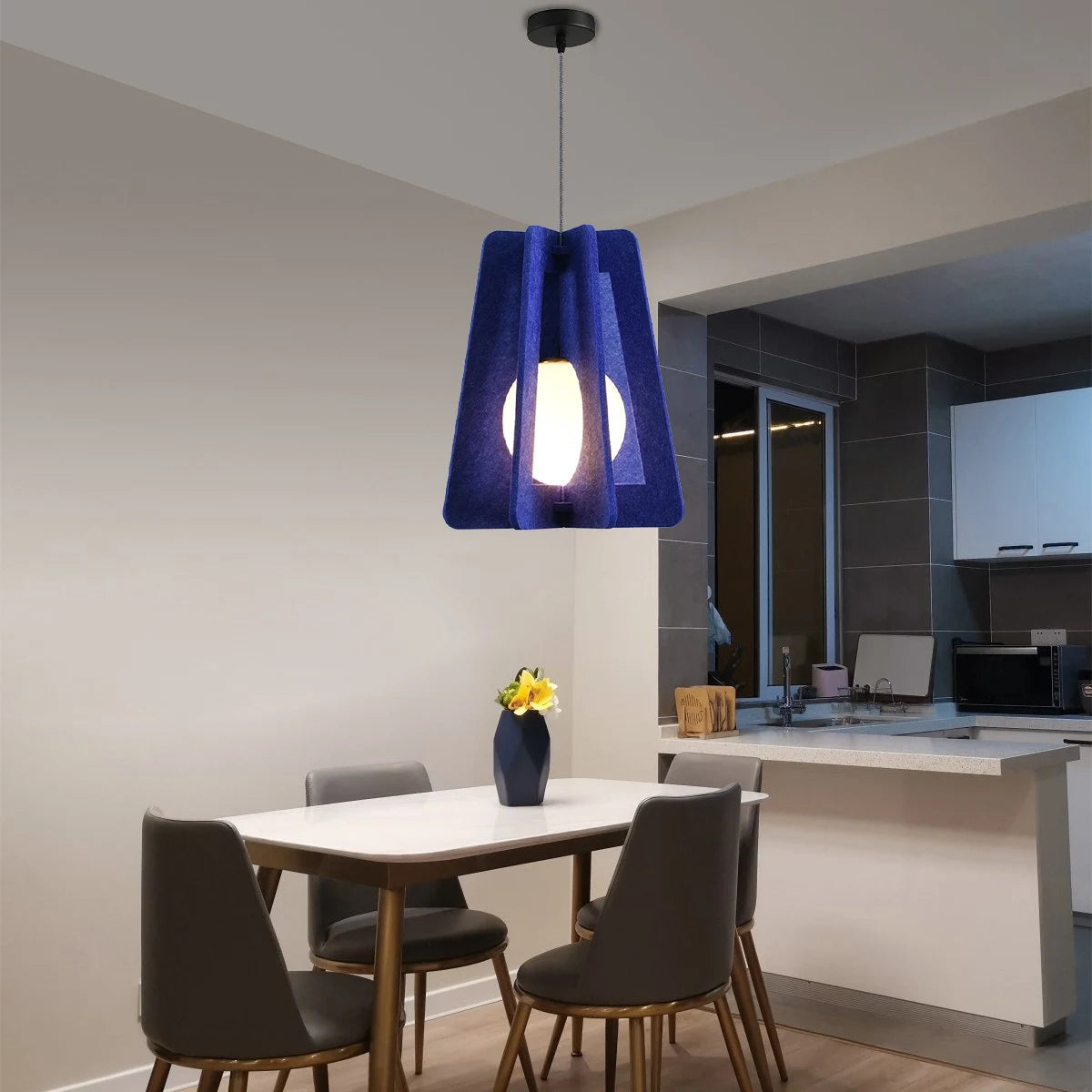 Antizer Square Pavilion Acoustic Pendant Light