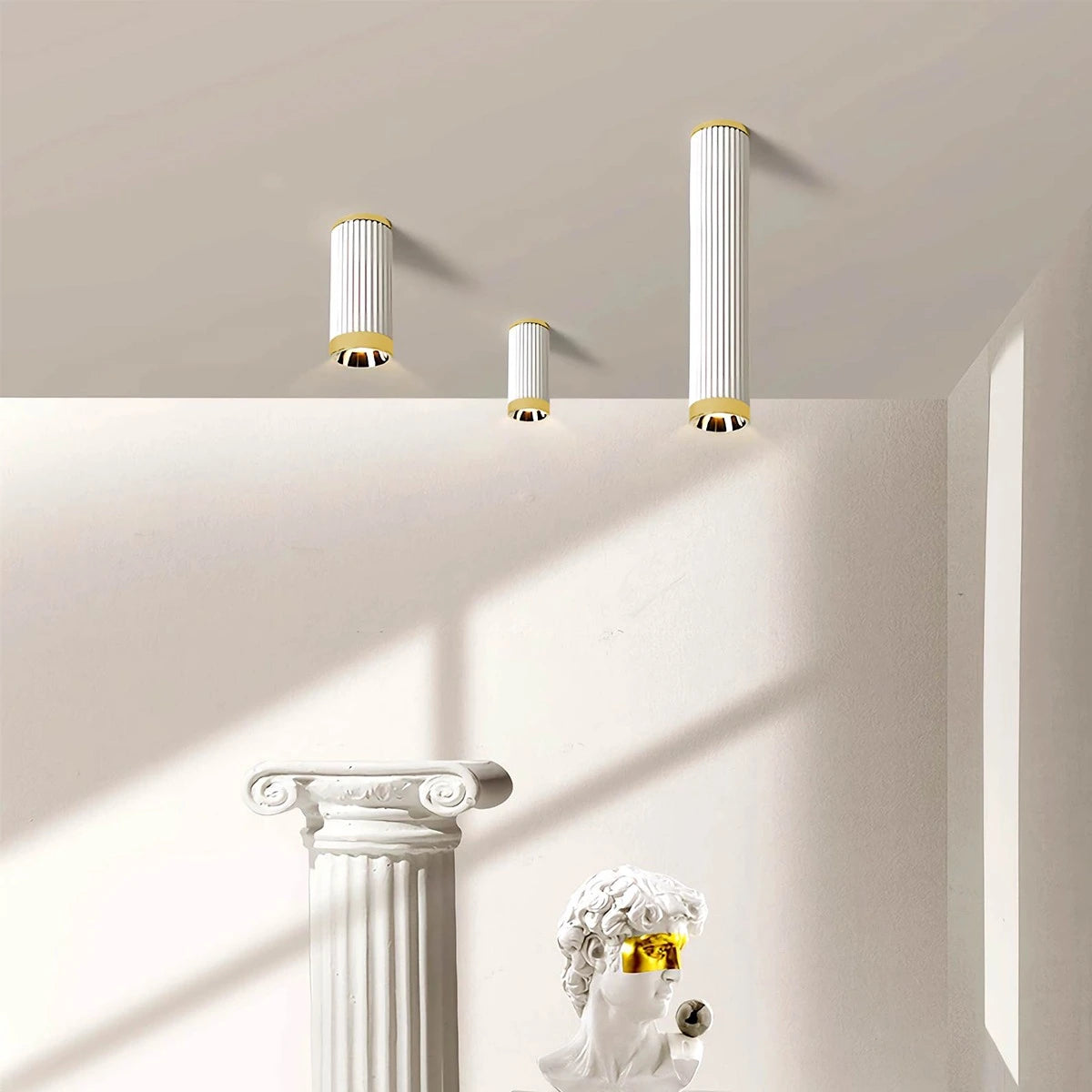 Antizer Striped Spotlight Track Ceiling Lamp