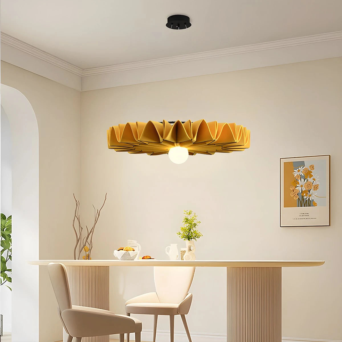 Antizer Sunflower Acoustic Pendant Light