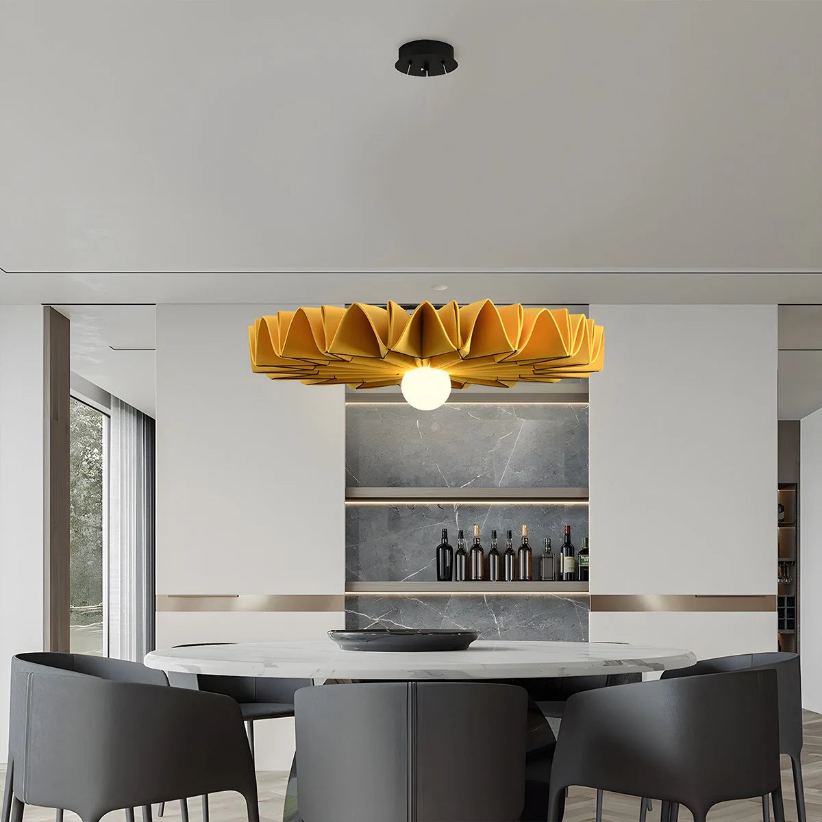 Antizer Sunflower Acoustic Pendant Light