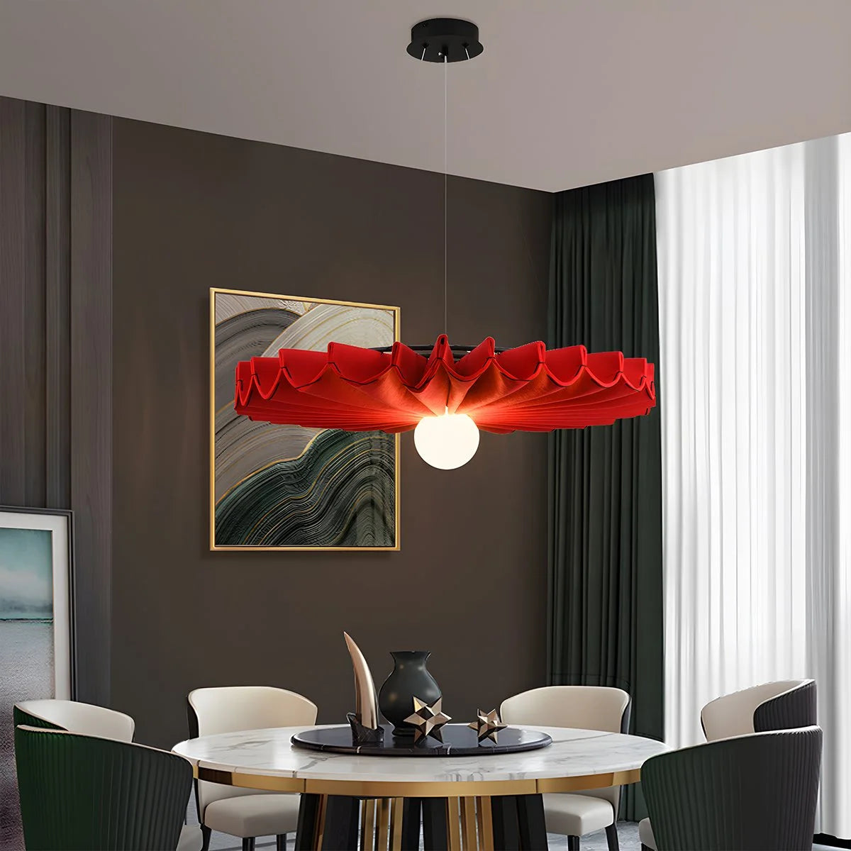 Antizer Sunflower Acoustic Pendant Light