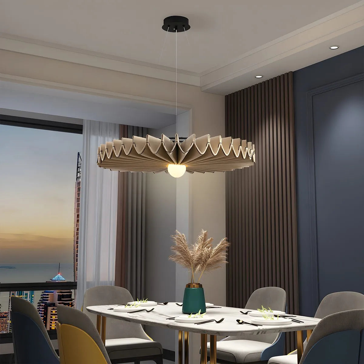 Antizer Sunflower Acoustic Pendant Light