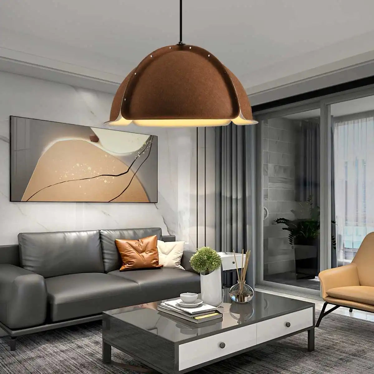 Antizer Nordic Simple Style Felt Pendant Light