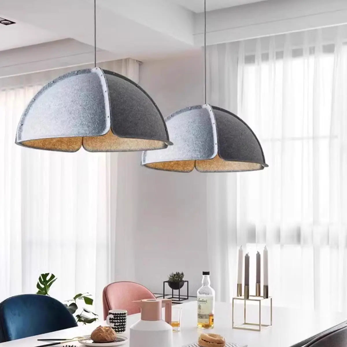 Antizer Nordic Simple Style Felt Pendant Light