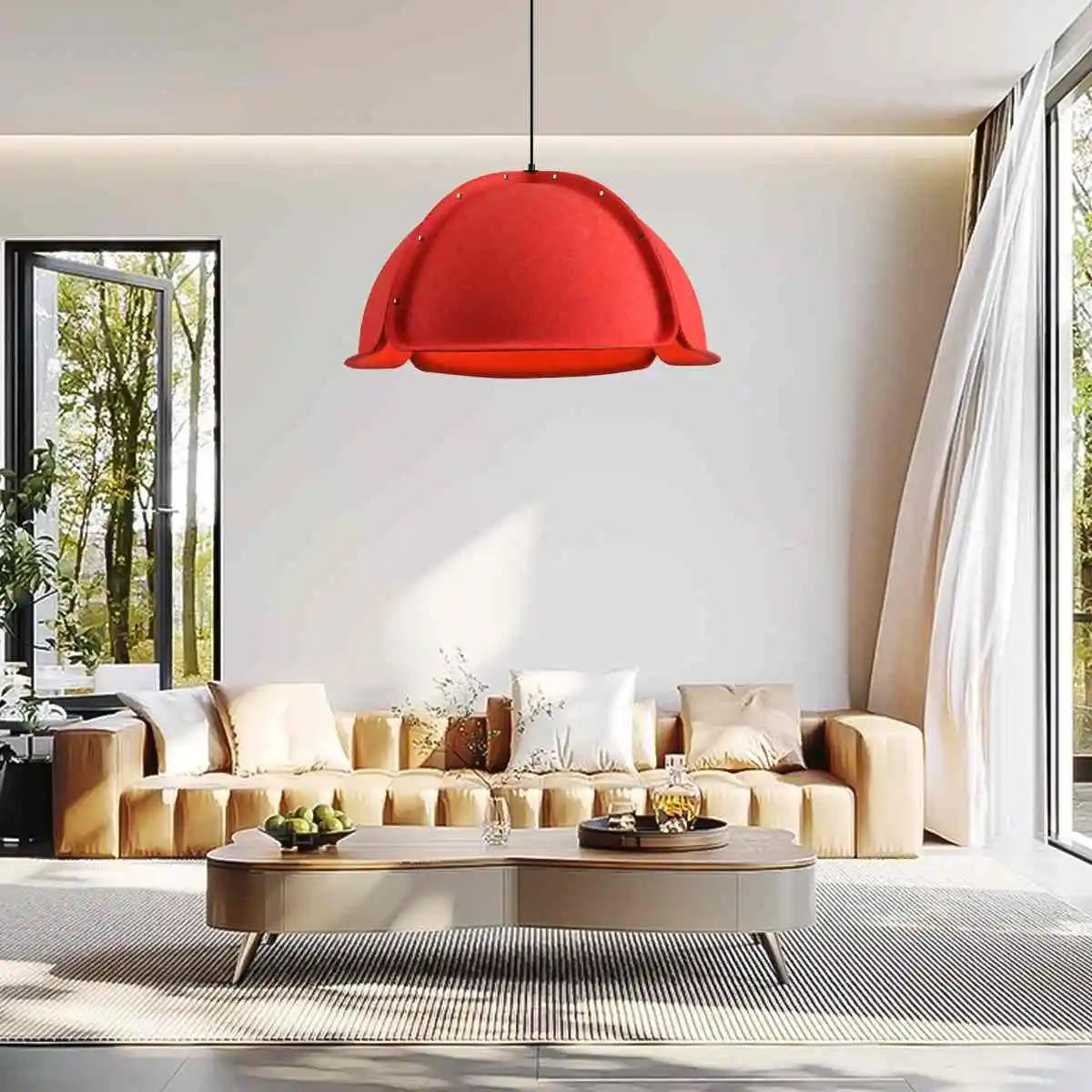 Antizer Nordic Simple Style Felt Pendant Light