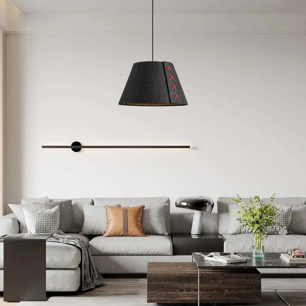 Antizer Modern Sound-absorbing Felt Pendant Light