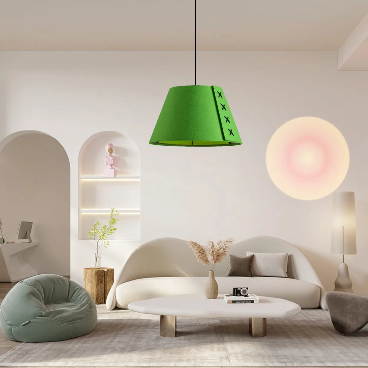 Antizer Modern Sound-absorbing Felt Pendant Light