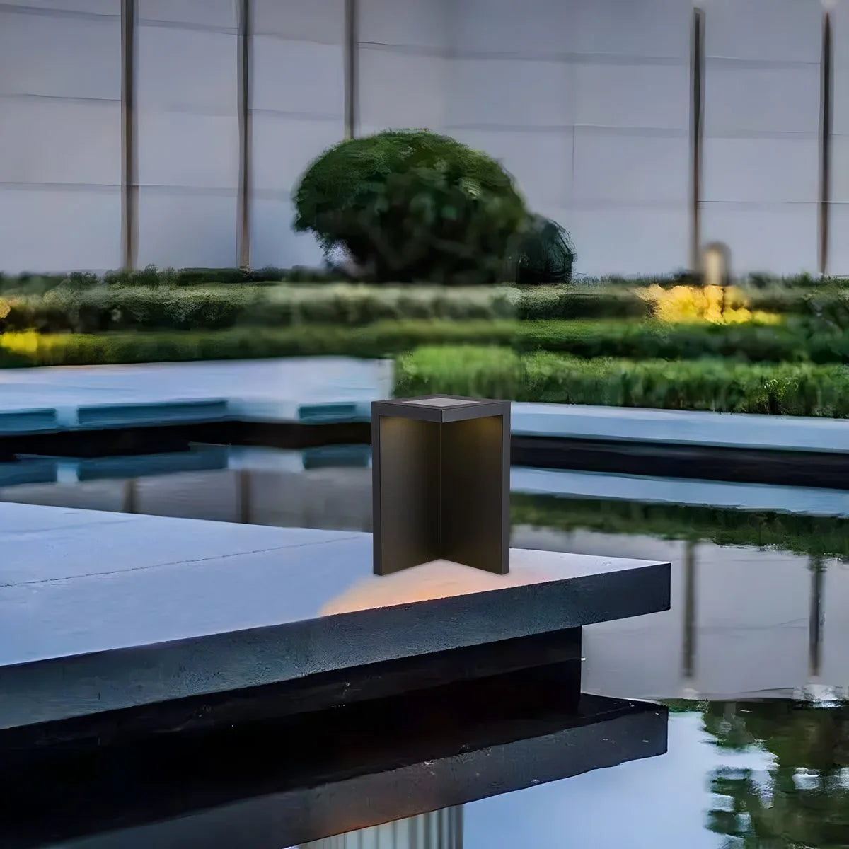 Antizer Solar Table and Stool Floor Lamp