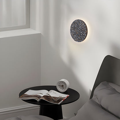 Antizer Nordic Light Luxury Round Disc Wall Sconce