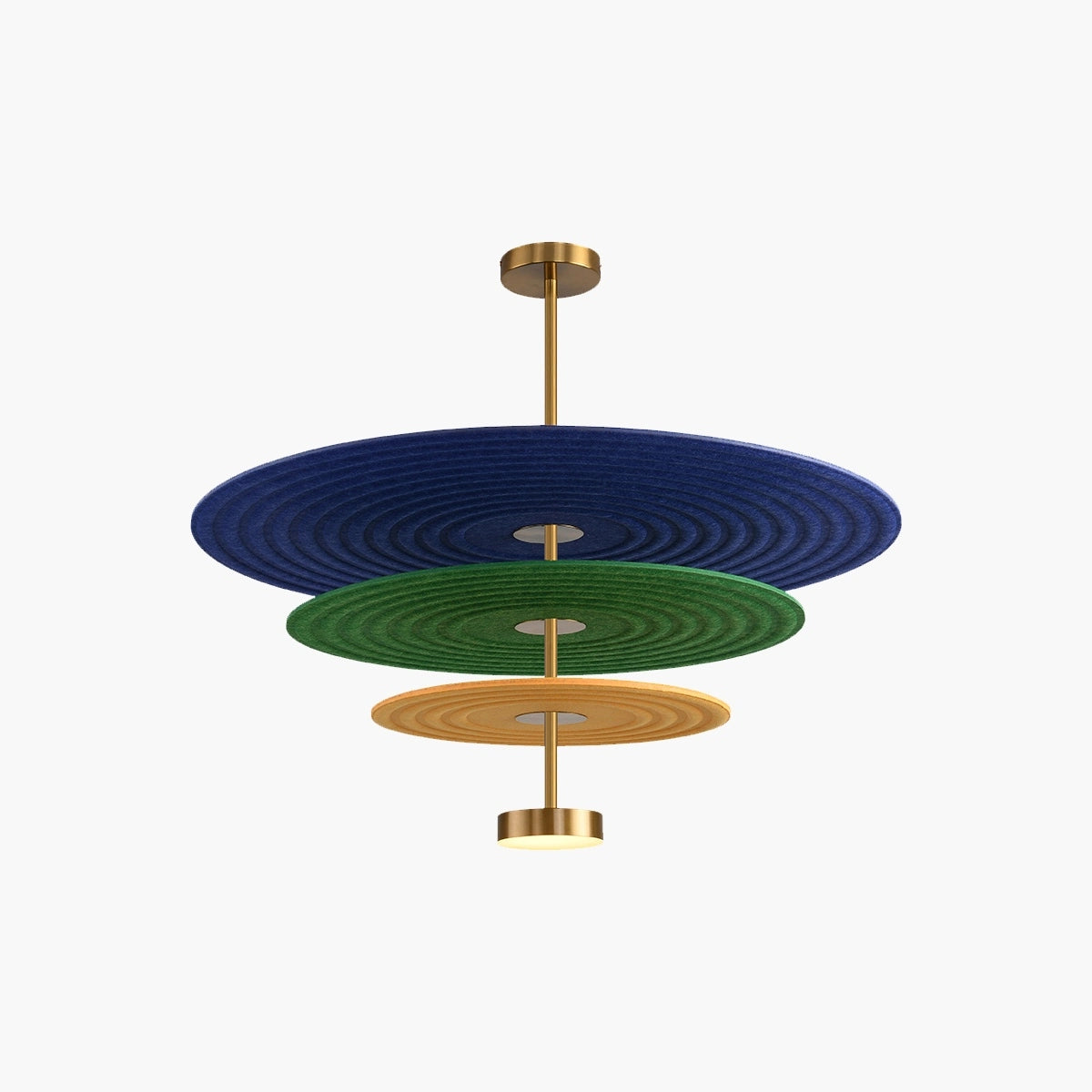 Antizer Three Layer Disk Acoustic Chandeliers