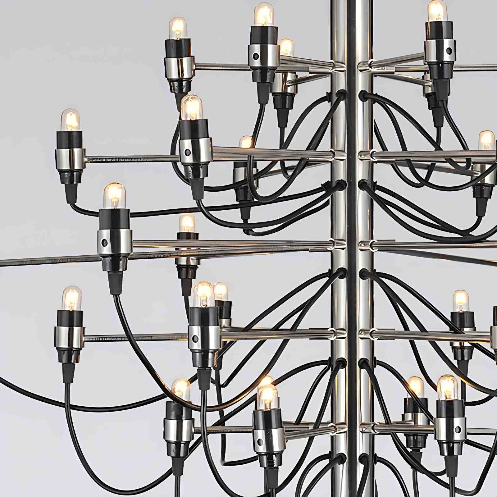 Tiered Modern Candle Chandelier