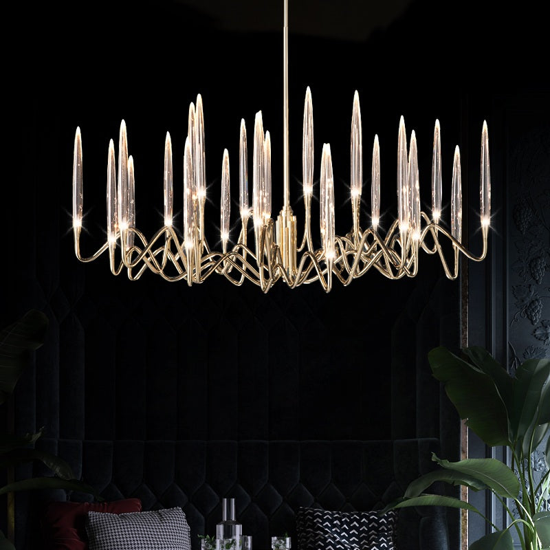 Modern Branch Chandelier  & Floor Lamp