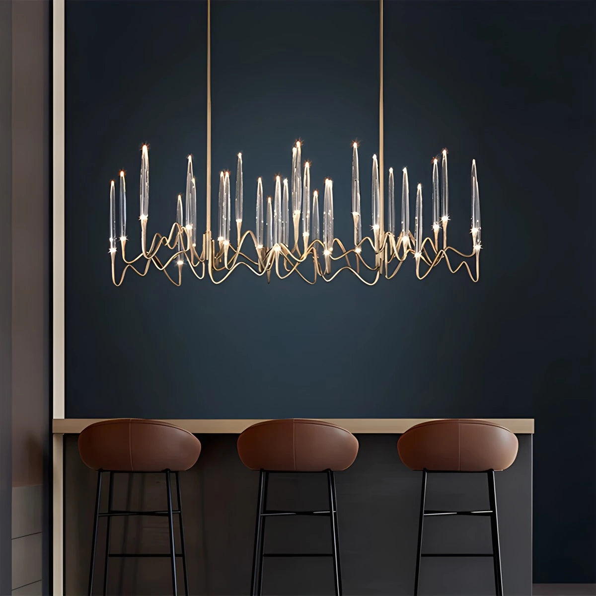 Modern Branch Chandelier  & Floor Lamp