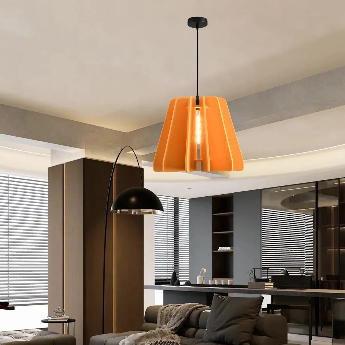 Antizer Triangle Piece Acoustic Pendant Light