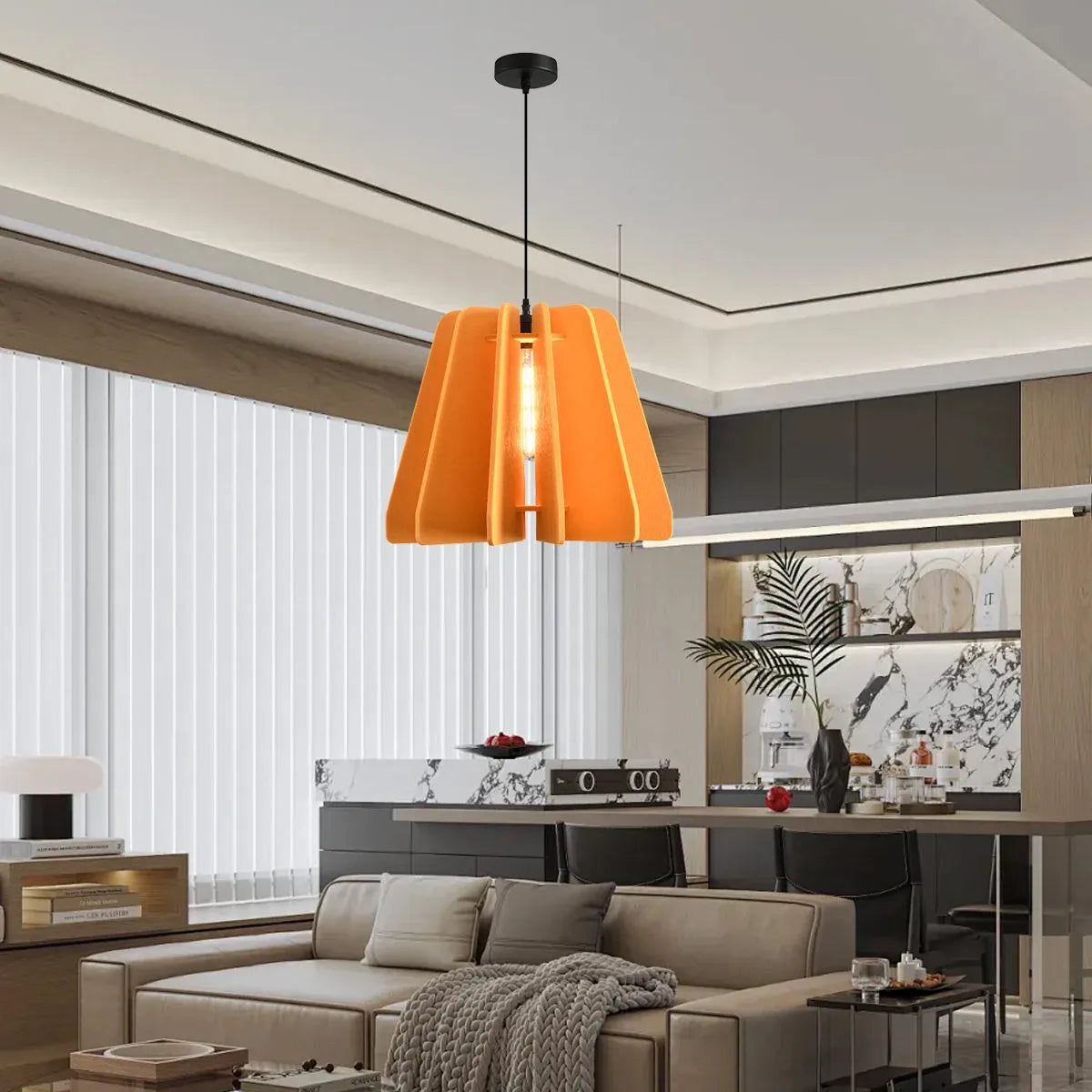 Antizer Triangle Piece Acoustic Pendant Light