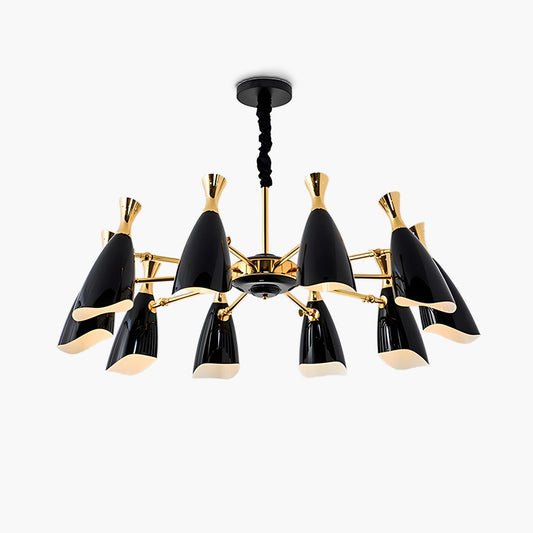 Antizer Nordic Postmodern Trumpet Chandelier