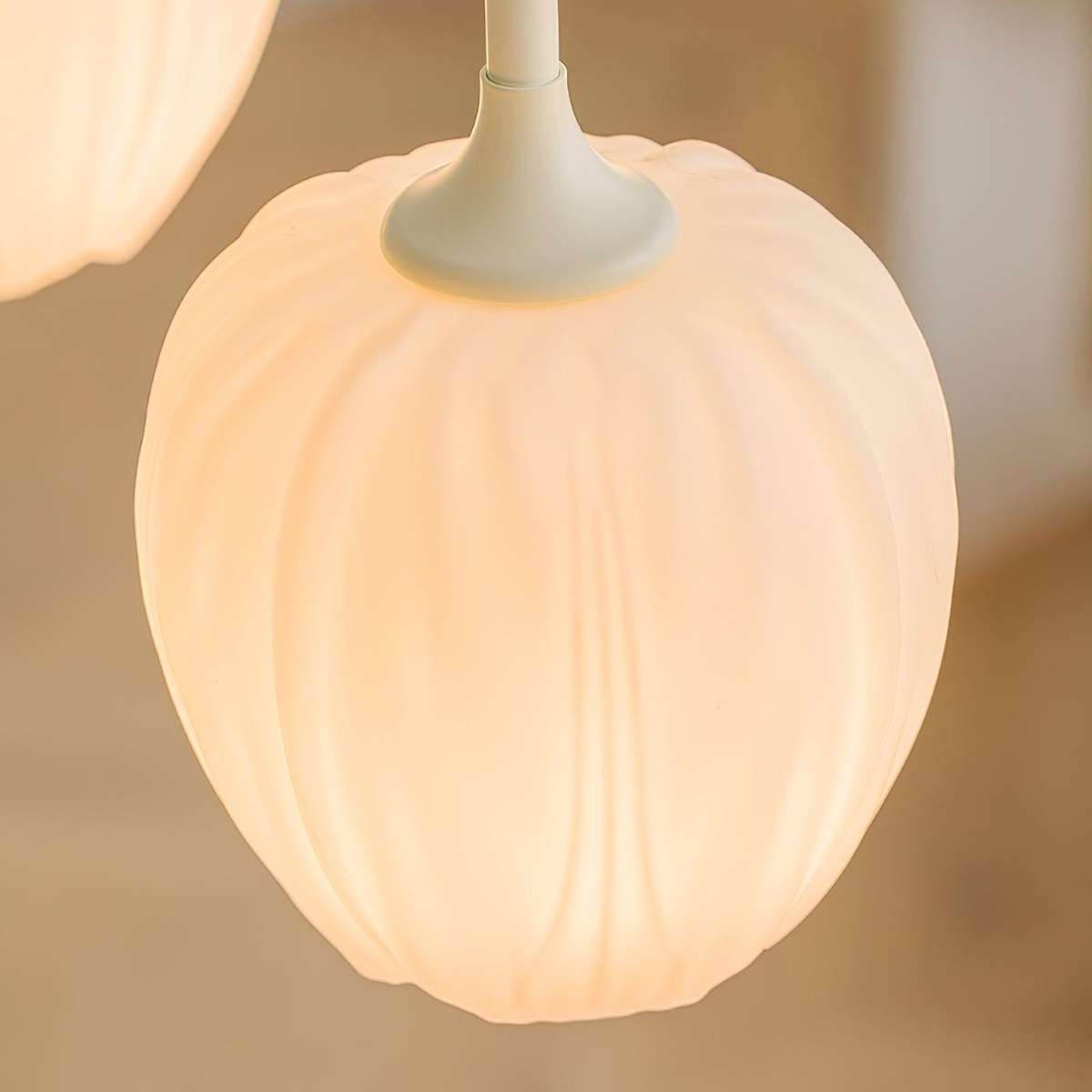 French Romance Tulip Matcha Chandelier