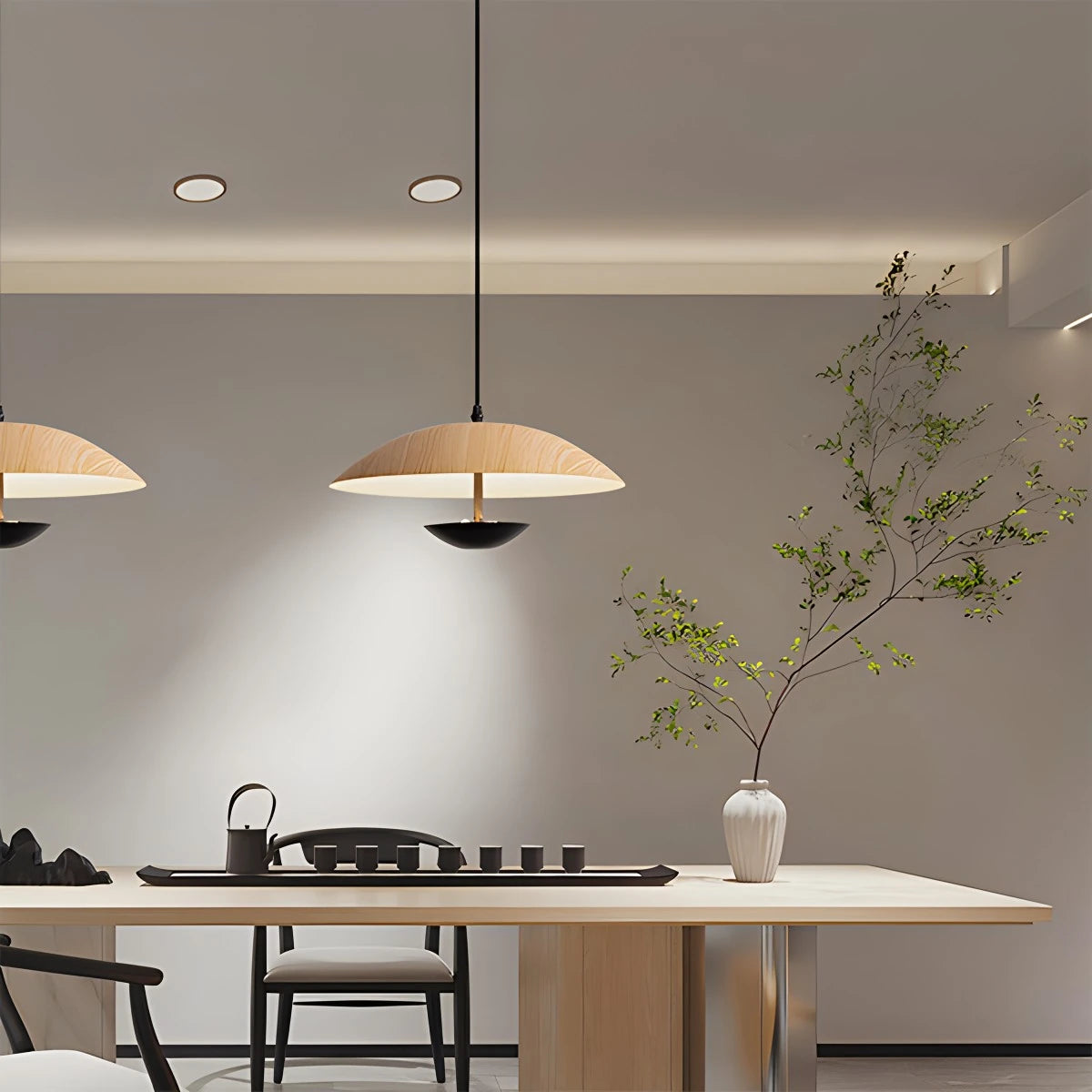 Antizer UFO Wrought Iron Pendeant Light for Living Room