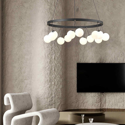 Antizer Valentina Nordic LED Glass Ball Chandelier