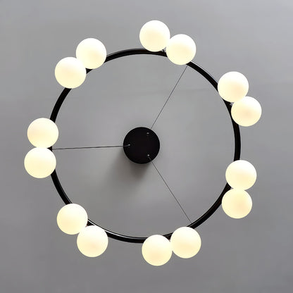 Antizer Valentina Nordic LED Glass Ball Chandelier