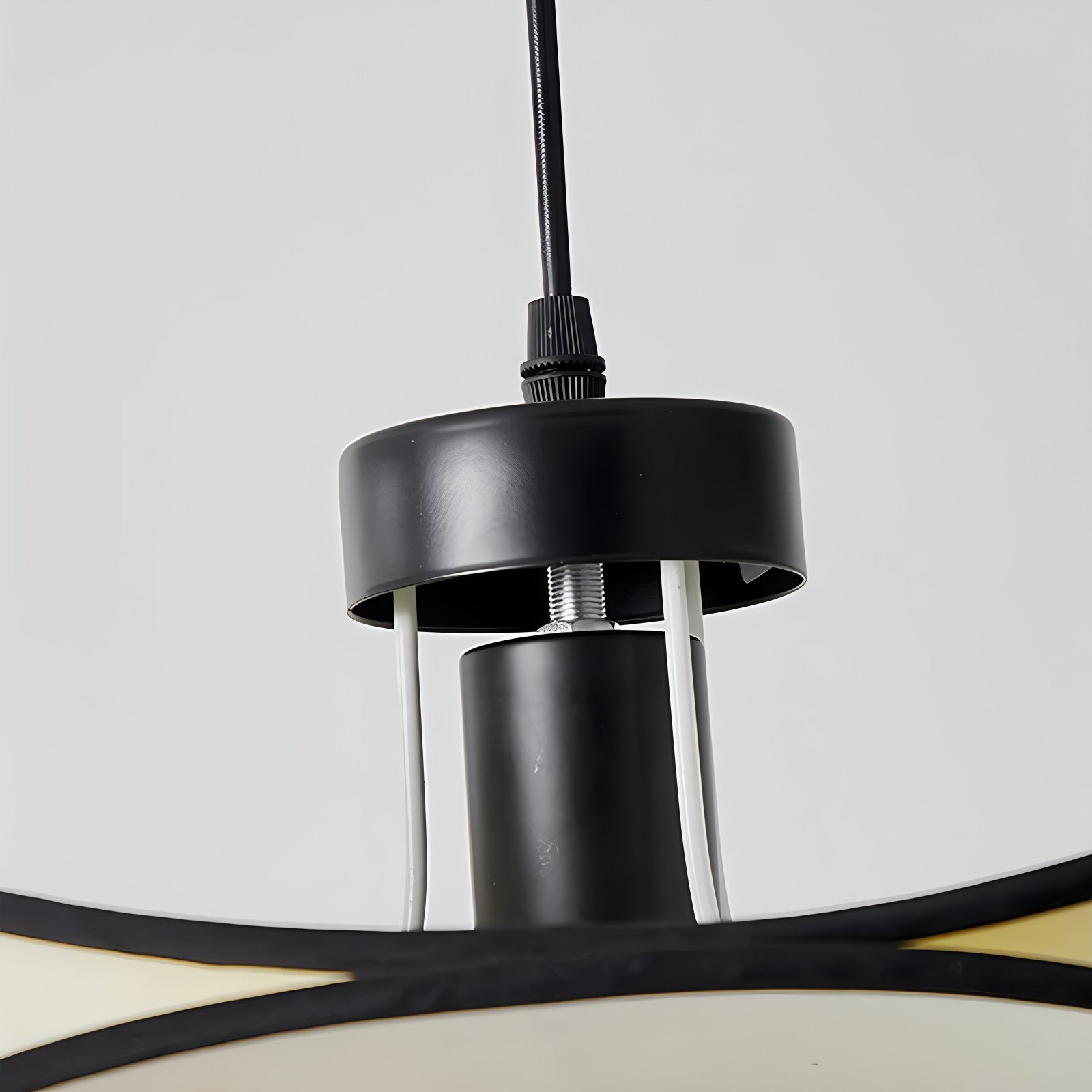 Antizer French Fabric Potato Chip Pendant Light for Dining Room