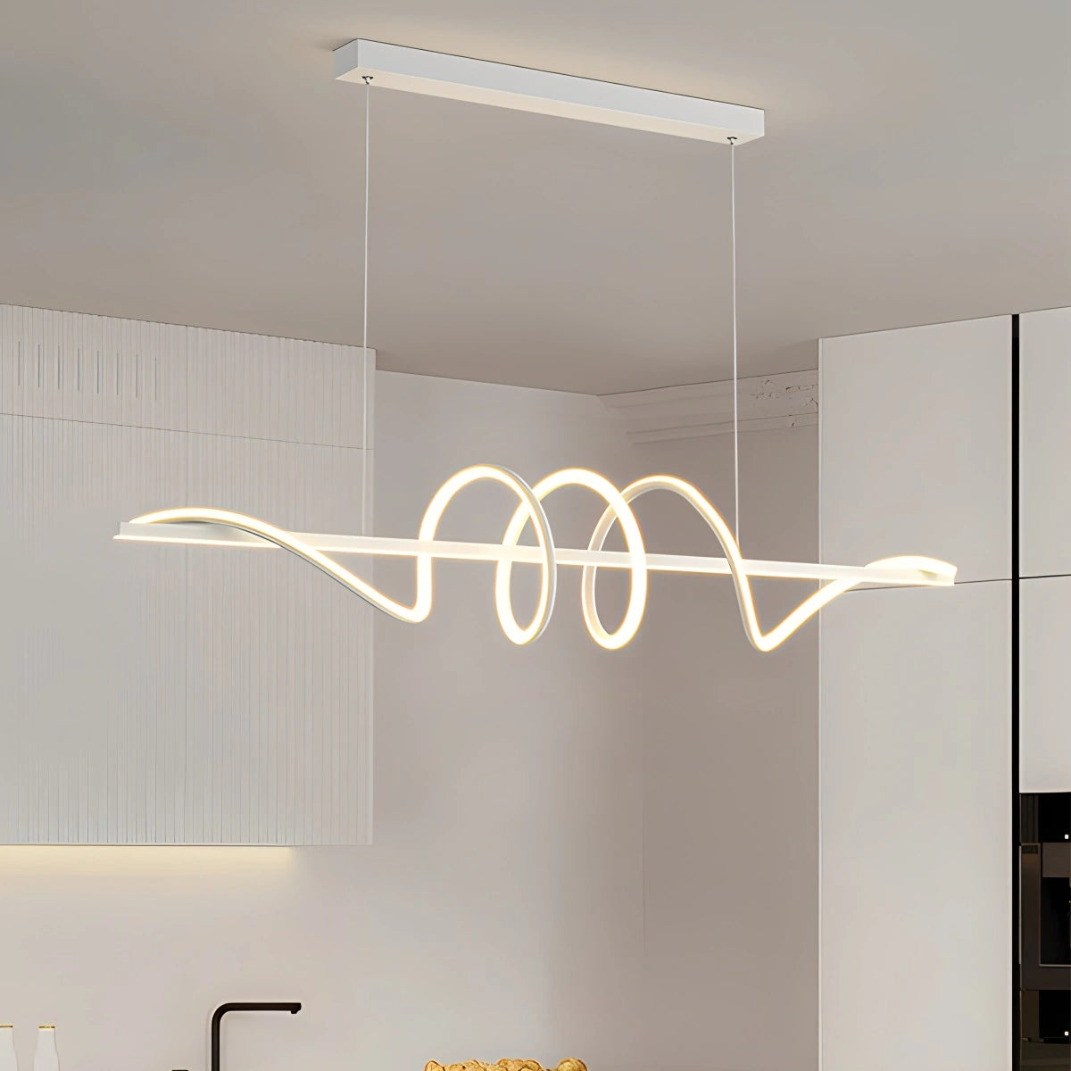 Wave Linear Chandelier