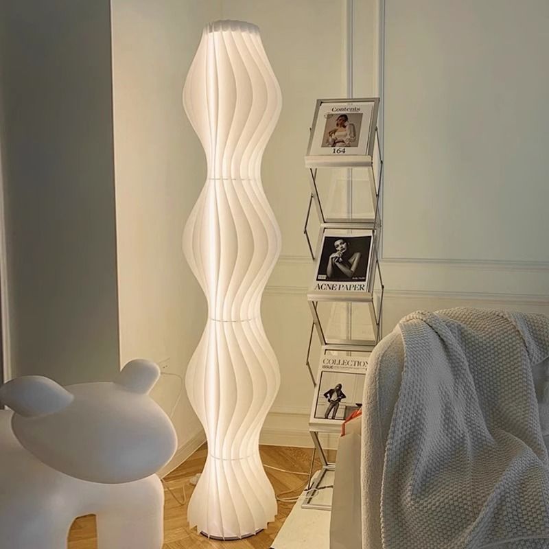 Wave Column Floor Lamp