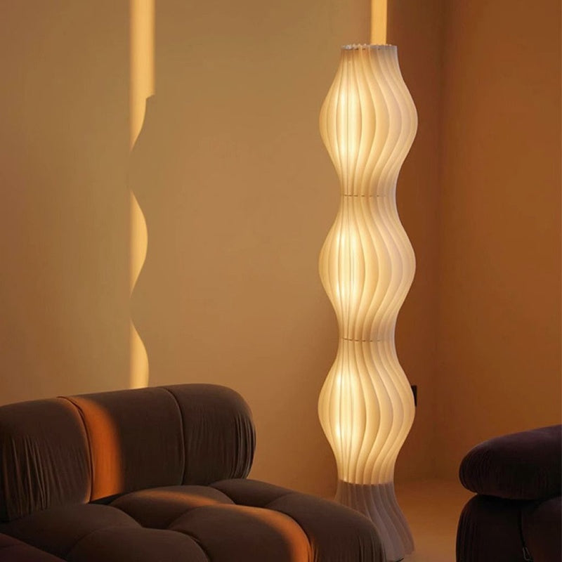 Wave Column Floor Lamp