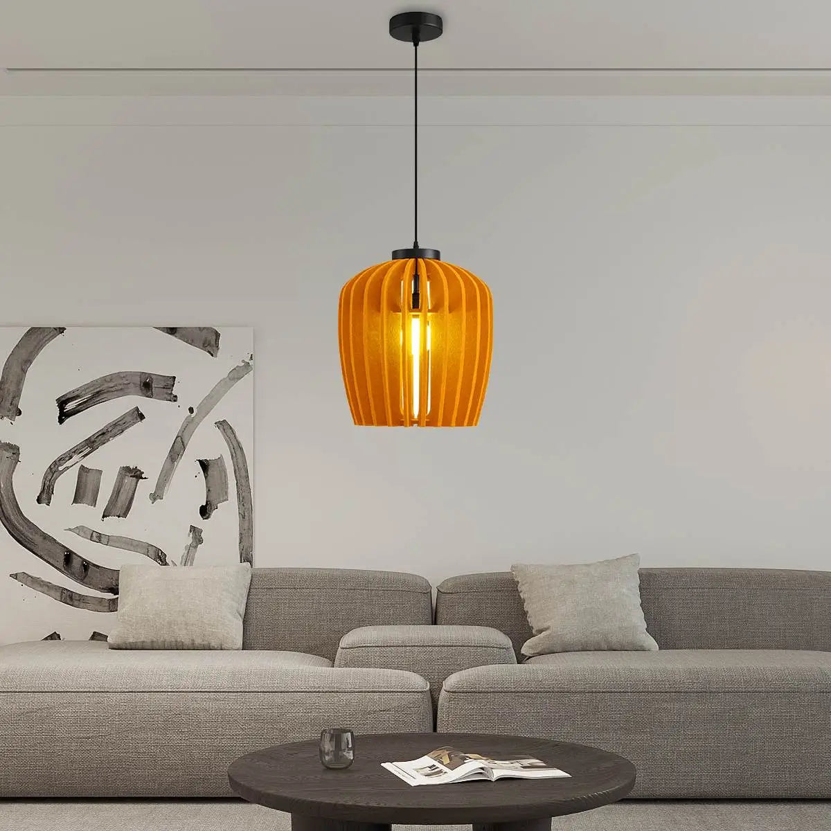 Antizer Wine Jar Shape Acoustic Pendant Light