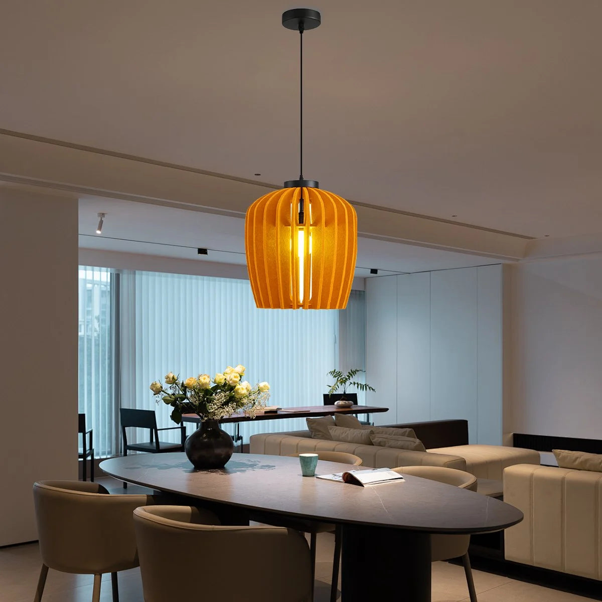 Antizer Wine Jar Shape Acoustic Pendant Light