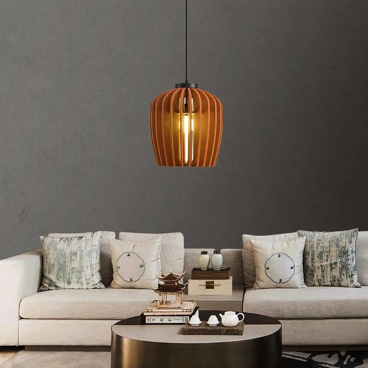 Antizer Wine Jar Shape Acoustic Pendant Light