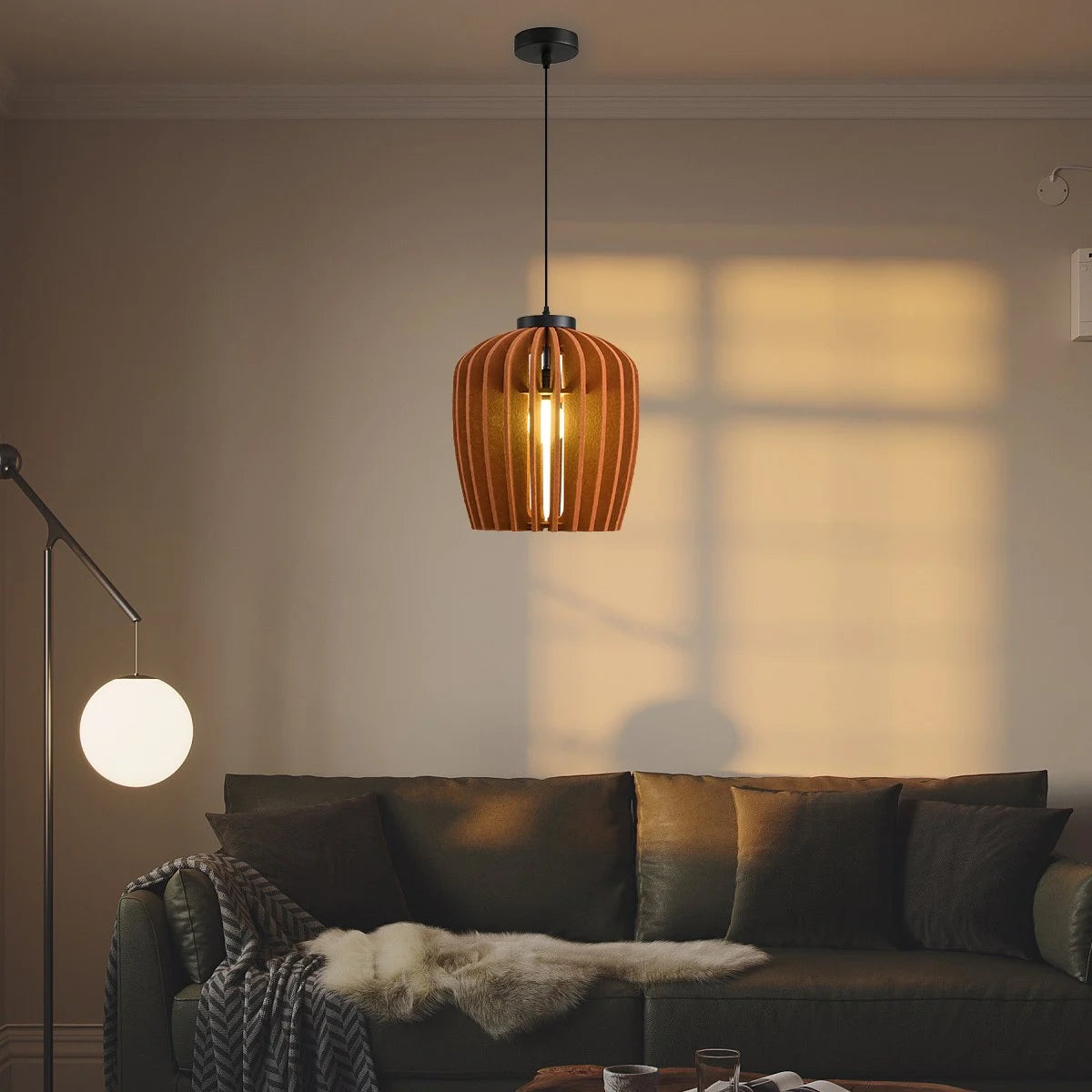 Antizer Wine Jar Shape Acoustic Pendant Light