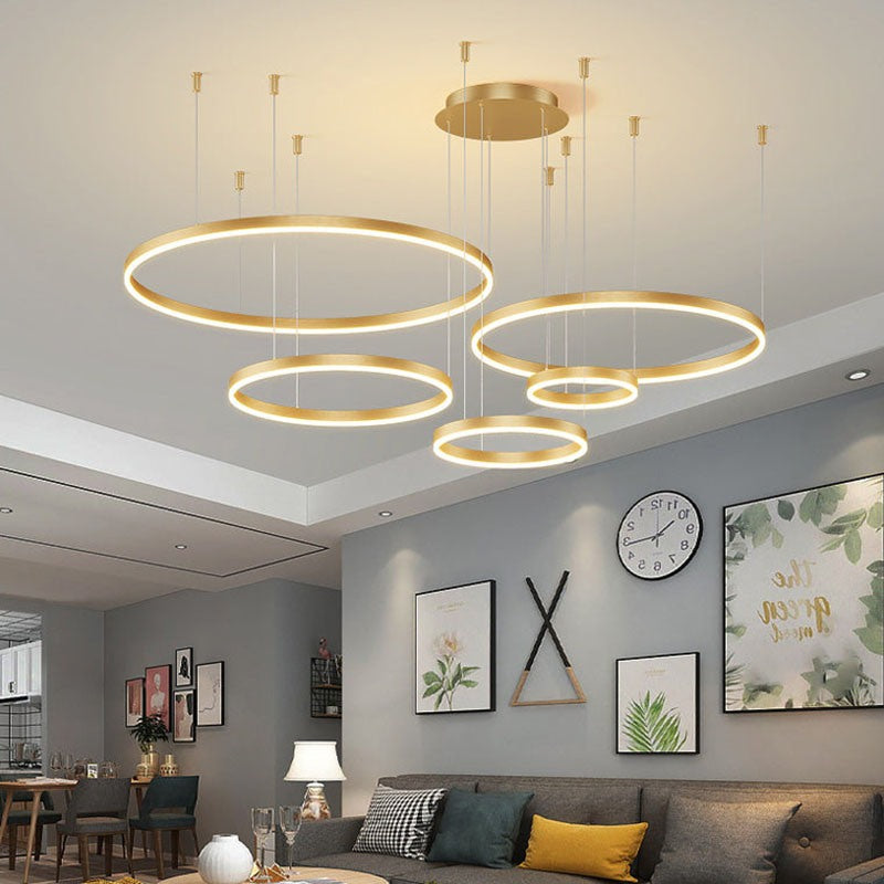 Wireless Ring Chandelier