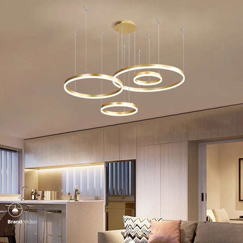 Wireless Ring Chandelier