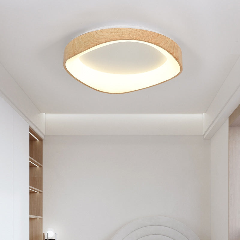 Nordic Wood Circle Ceiling Light