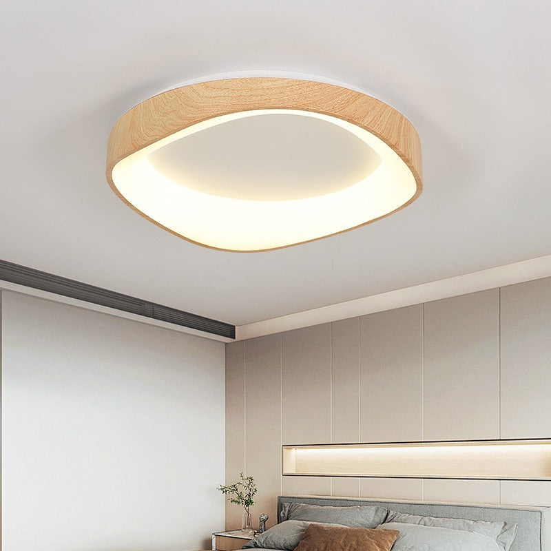 Nordic Wood Circle Ceiling Light