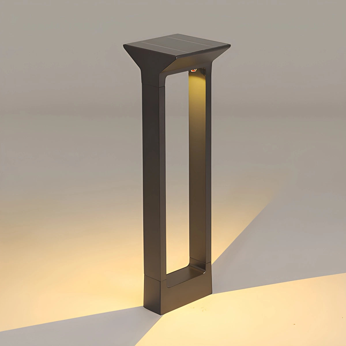 Solar Rectangular Outdoor Floor Lamp